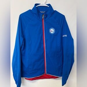 G-III Sports by Carl Banks Wmns Team Jacket 'Philadelphia 76ers' - Size Wmns L